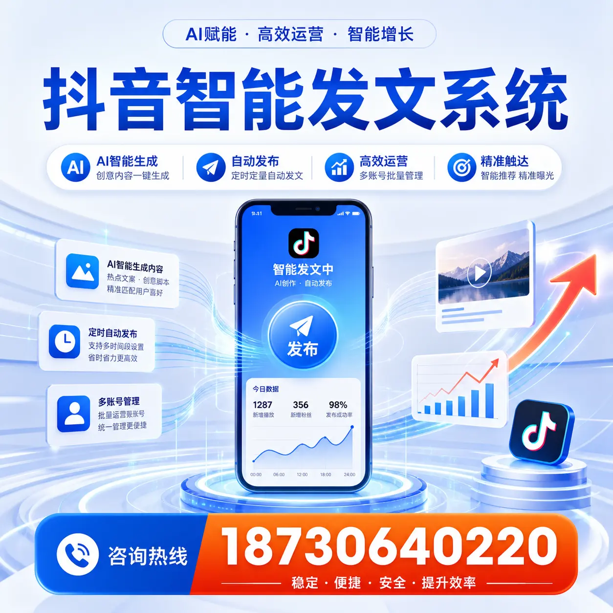 如何通过抖音智能发文系统提升 北京 企业的市场竞争力