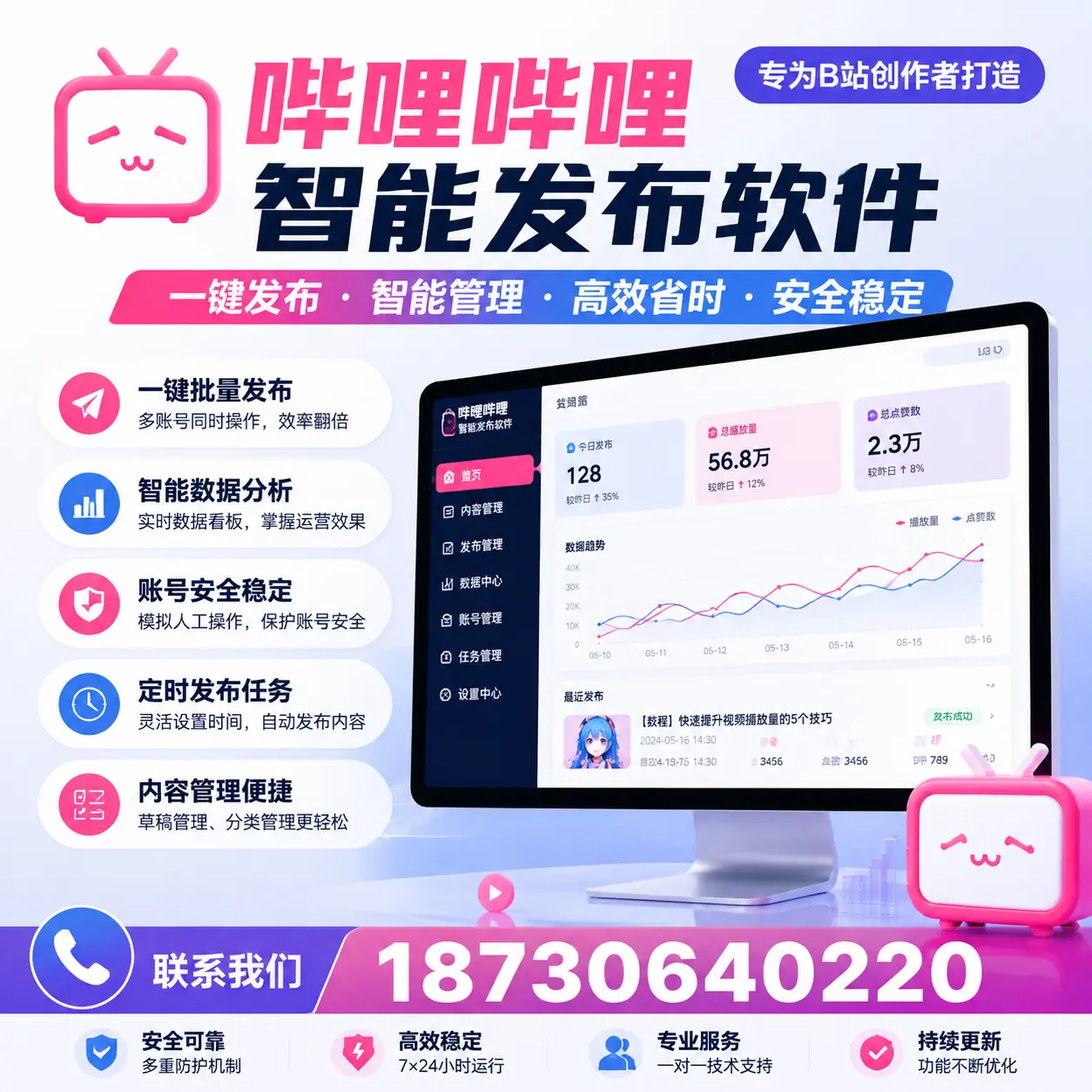如何选择适合的哔哩哔哩智能发布软件？北京 用户必看